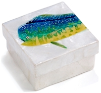 Mahi Mahi fish trinket box